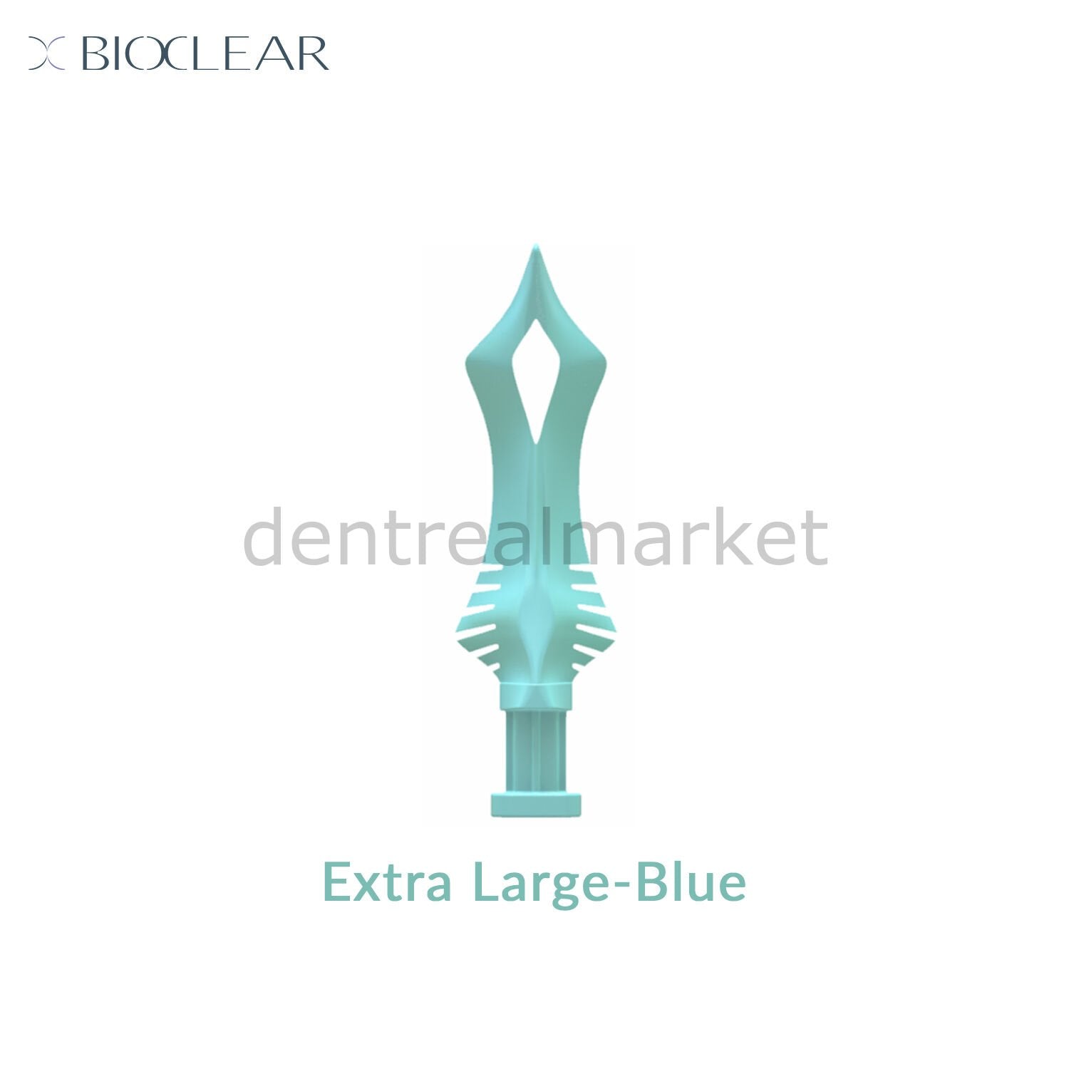 Bioclear Diamond Wedge - Extra Large/Blue - Pack of 8