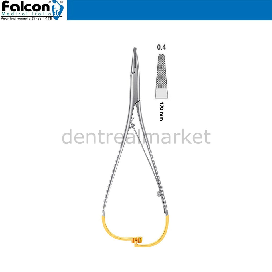 Falcon Mathieu Needle Holder TC — Palm Grip 17 cm