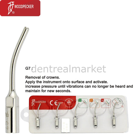 Woodpecker Scaler Scaling Tip G7 – Compatible with EMS, Mectron, Woodpecker, and W&H