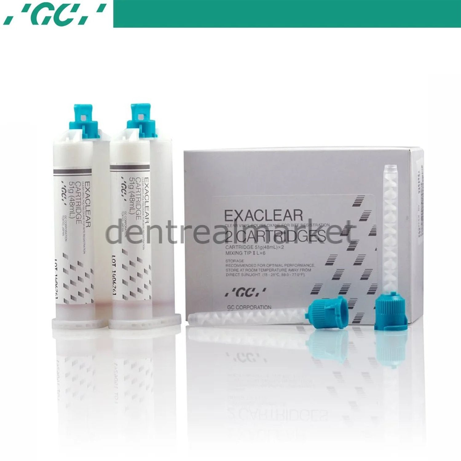 Gc Dental Exaclear Clear Silicone Impression Material