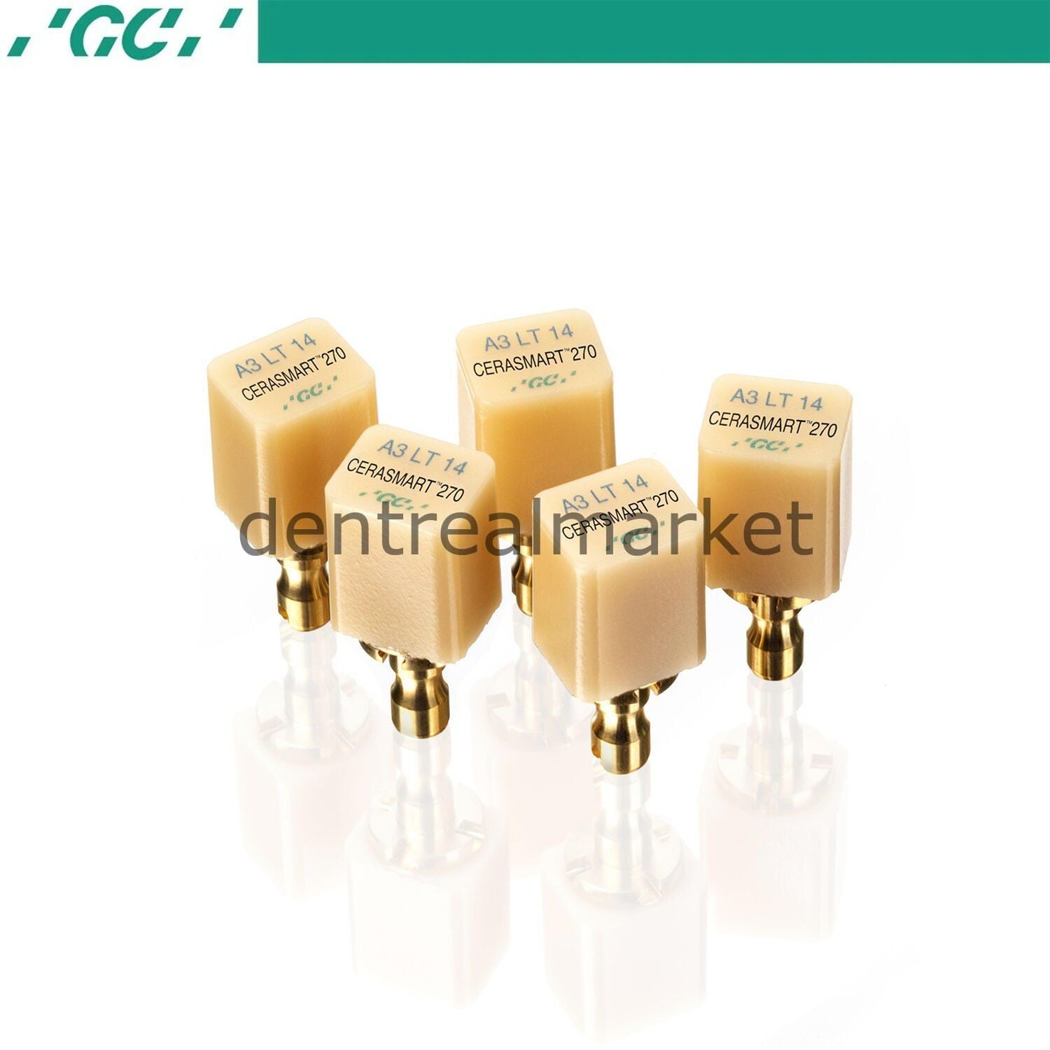 Gc Dental CERASMART 270 Nano Hybrid Ceramic Block 14L A2