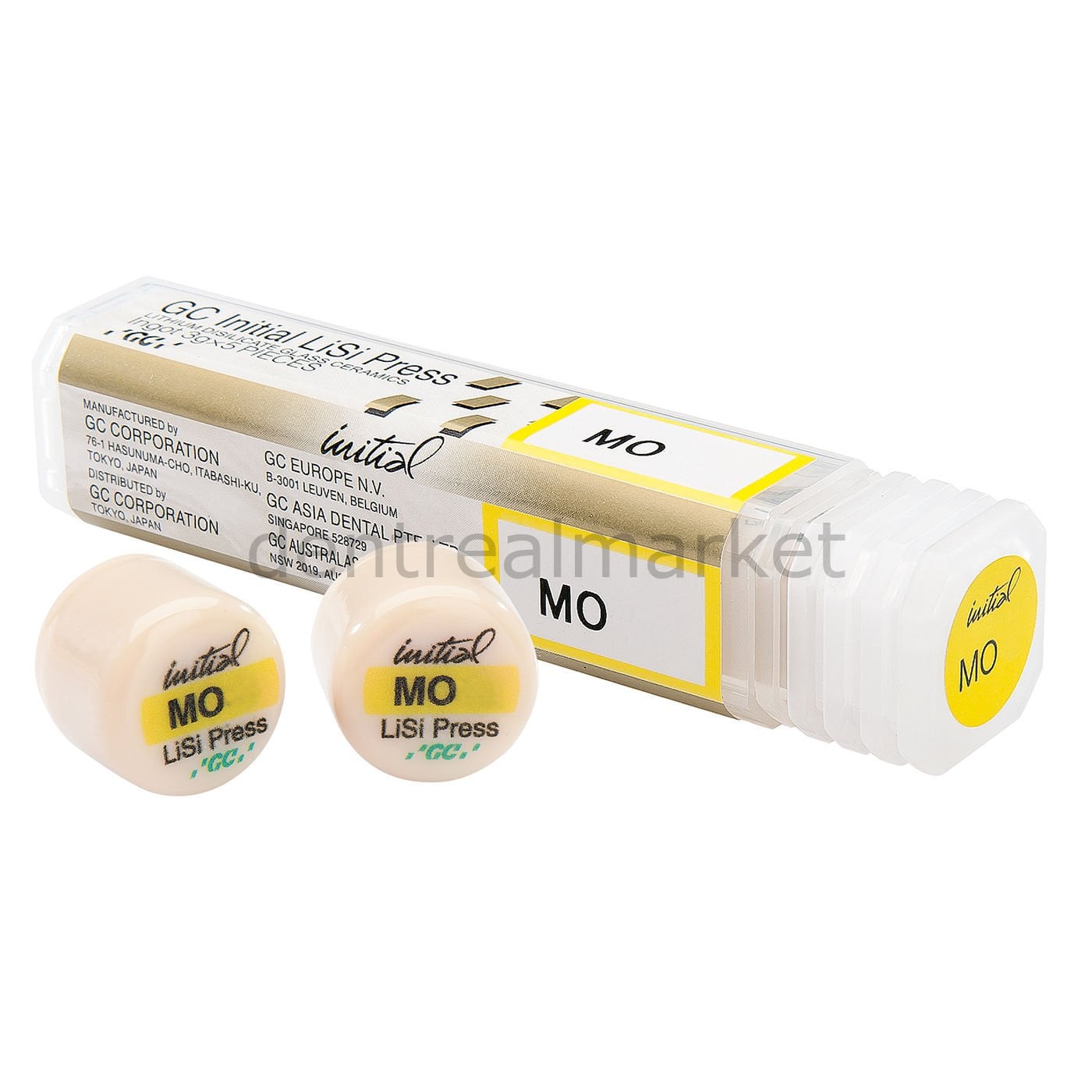 Gc Dental Initial LiSi Press Ingots MO Lithium Disilicate