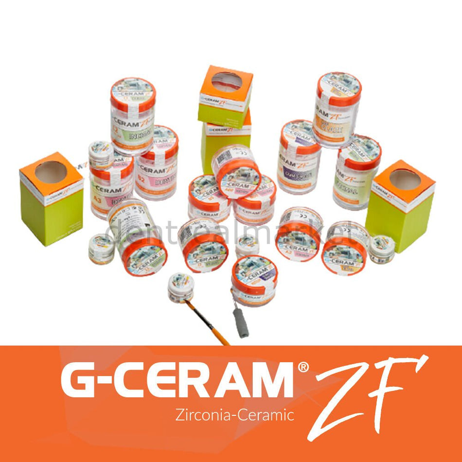 G-Ceram ZF Zirconia Porcelain Powder – Base Dentin 50 g