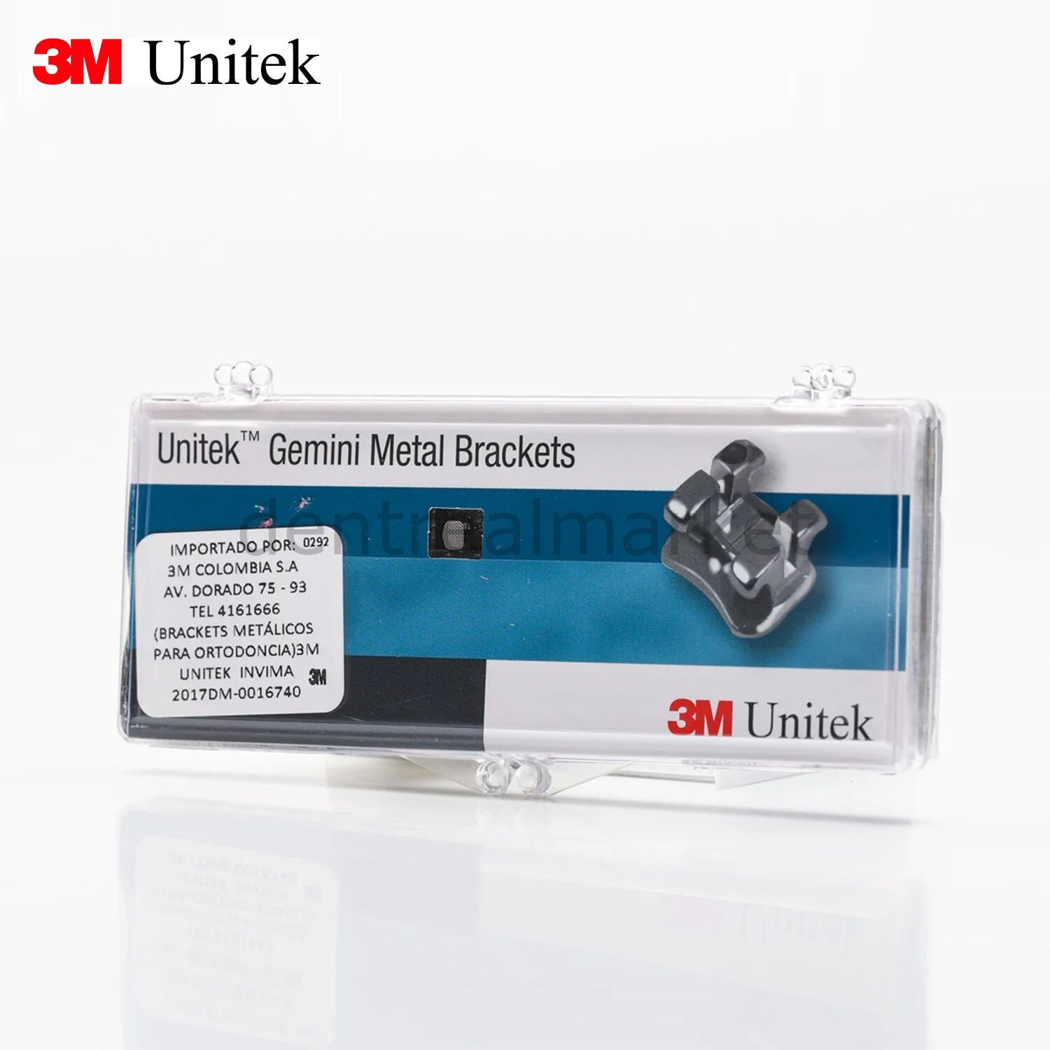 3M Unitek Gemini Metal Bracket Plus Tubes