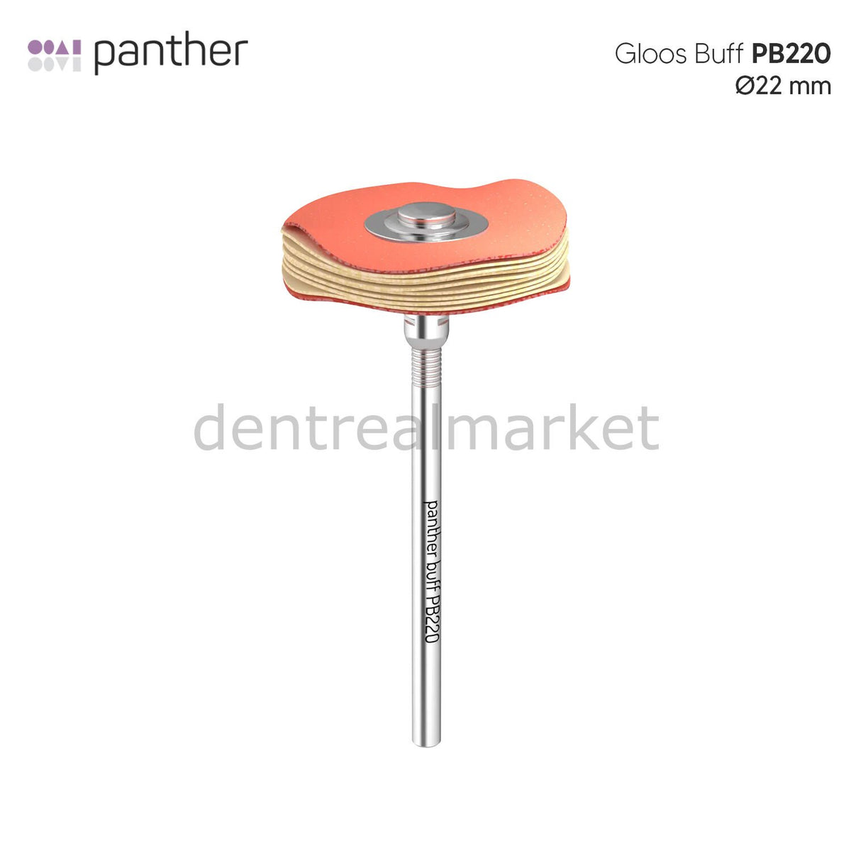 Sun Dental Panther Polymer Gloss Buff Refill - PB220