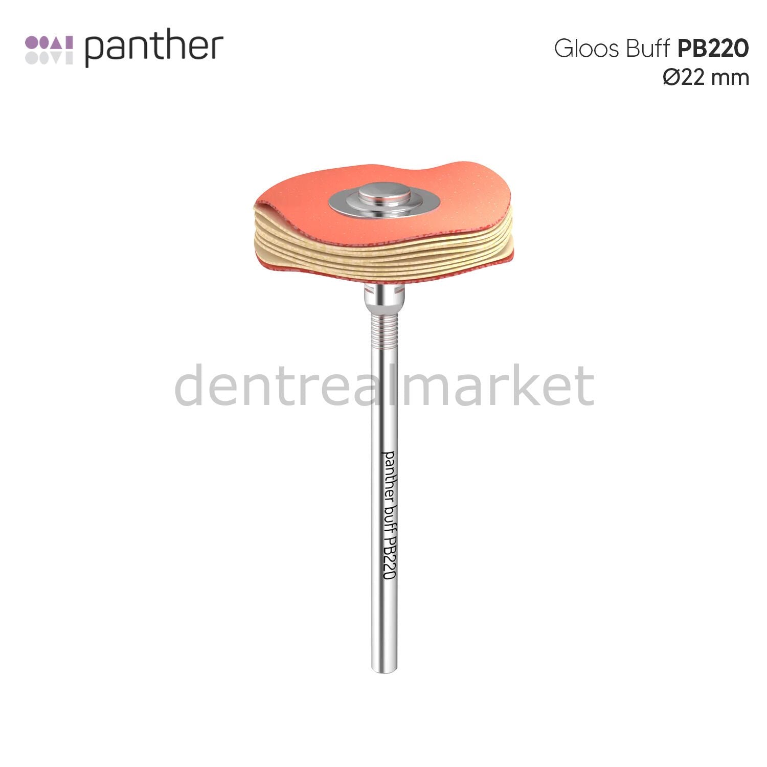 Sun Dental Panther Polymer Gloss Buff Refill - PB220