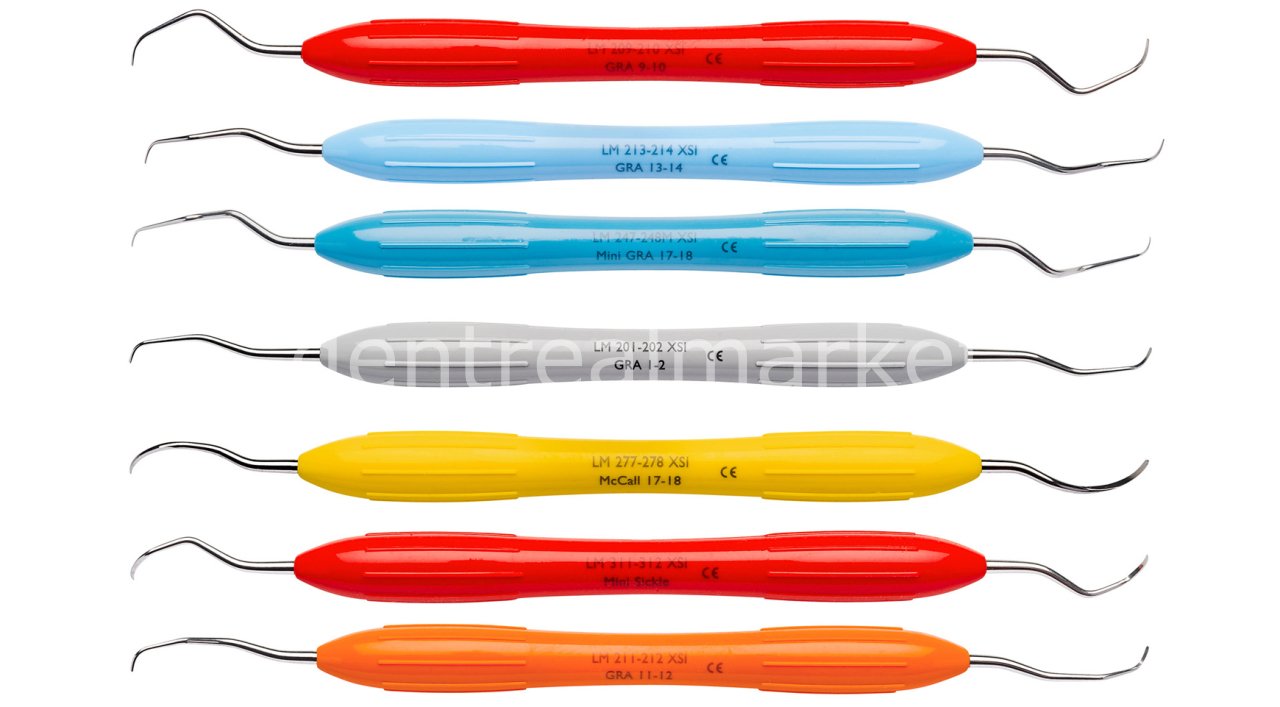LM Instruments ErgoMax PerioSet Gracey Curette Set 2