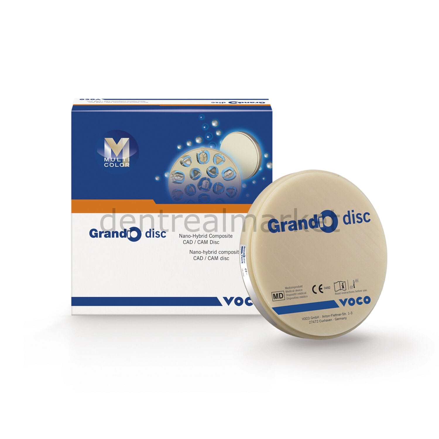 Voco Grandio Disc Block Nano-Ceramic Hybrid 98×15 A1 LT