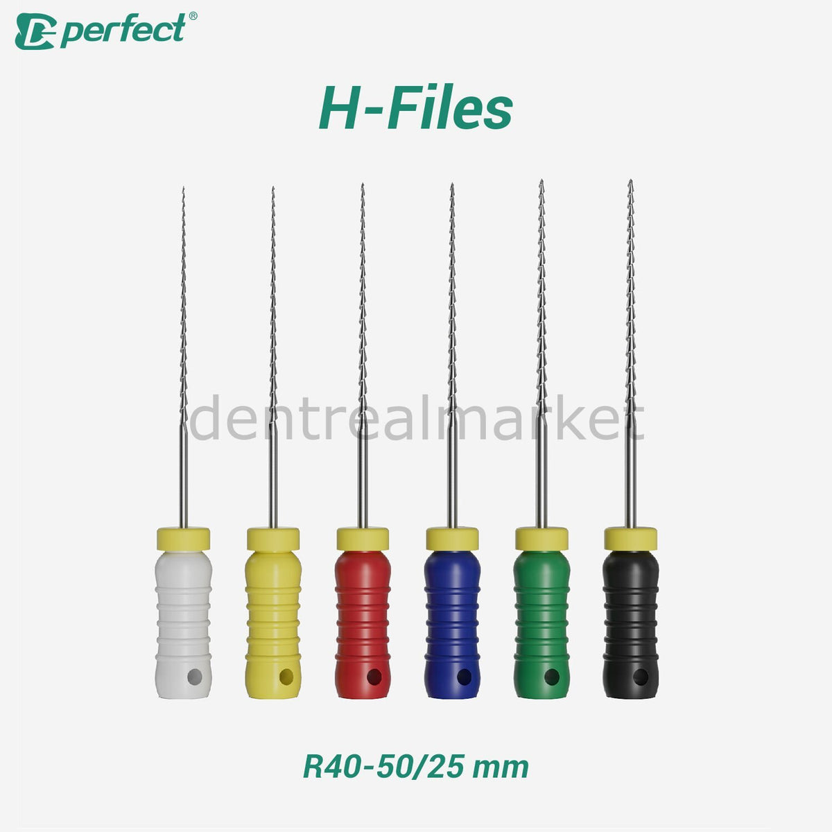 Perfect H Files Root Canal Files - 25 mm
