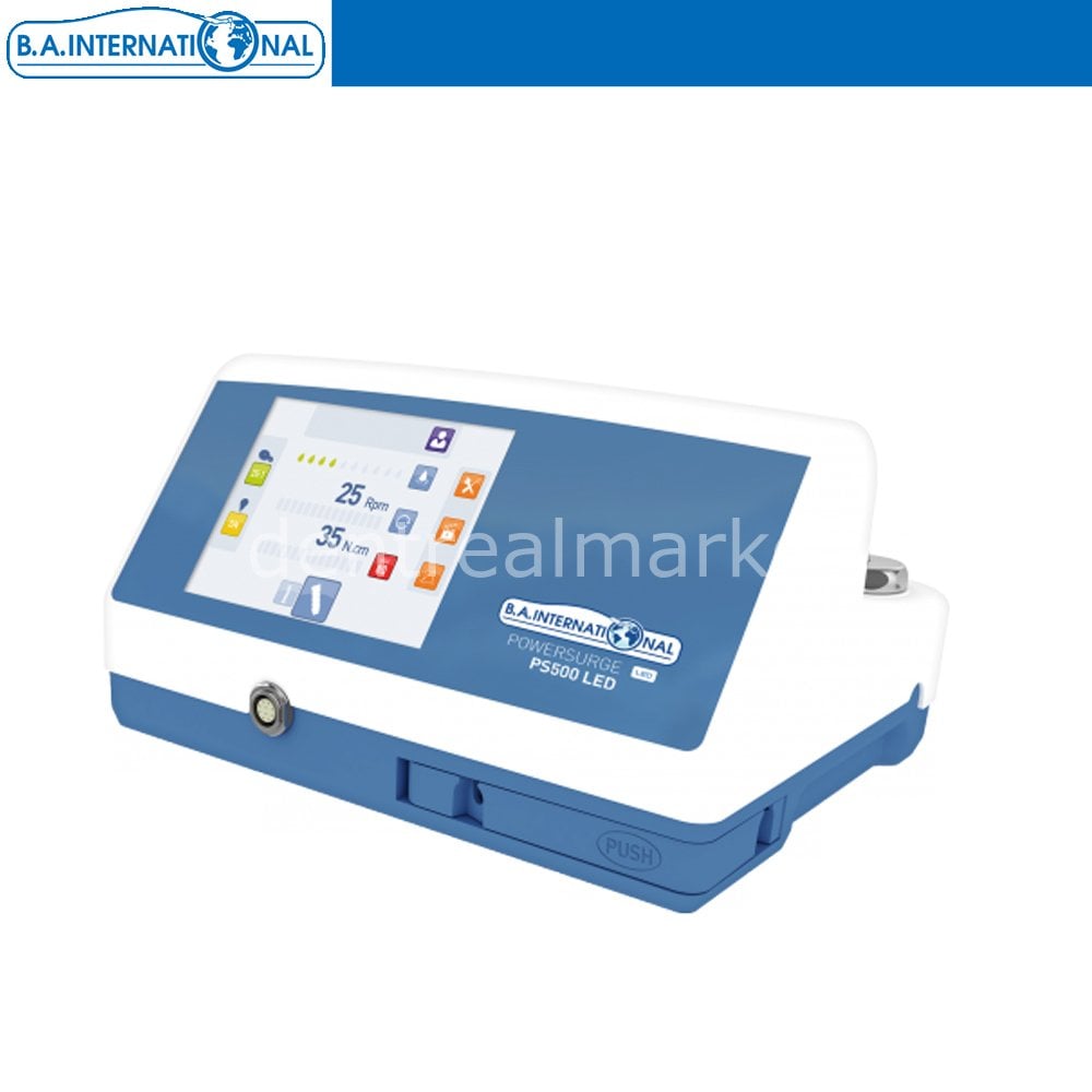 BA International PS500 Powersurge Physiodispenser with Contra-angle