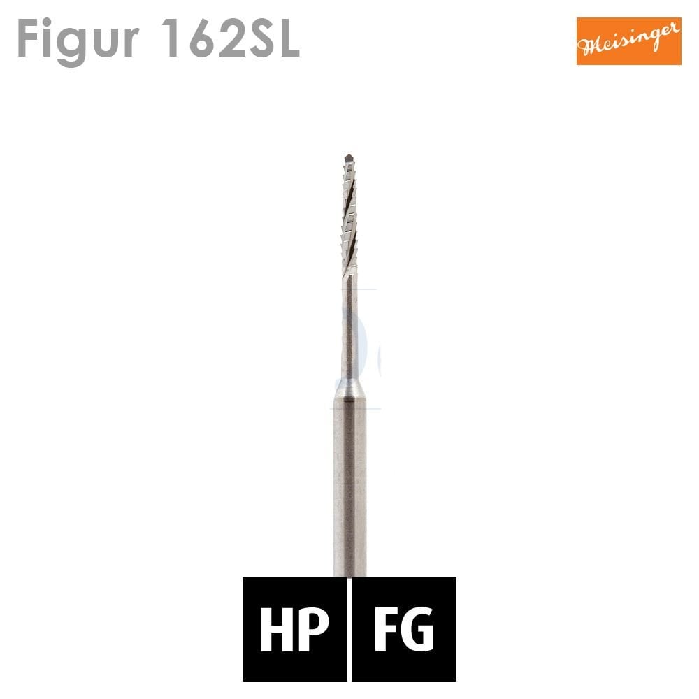 Meisinger Carbide Surgical Bur 162SL Pack of 2