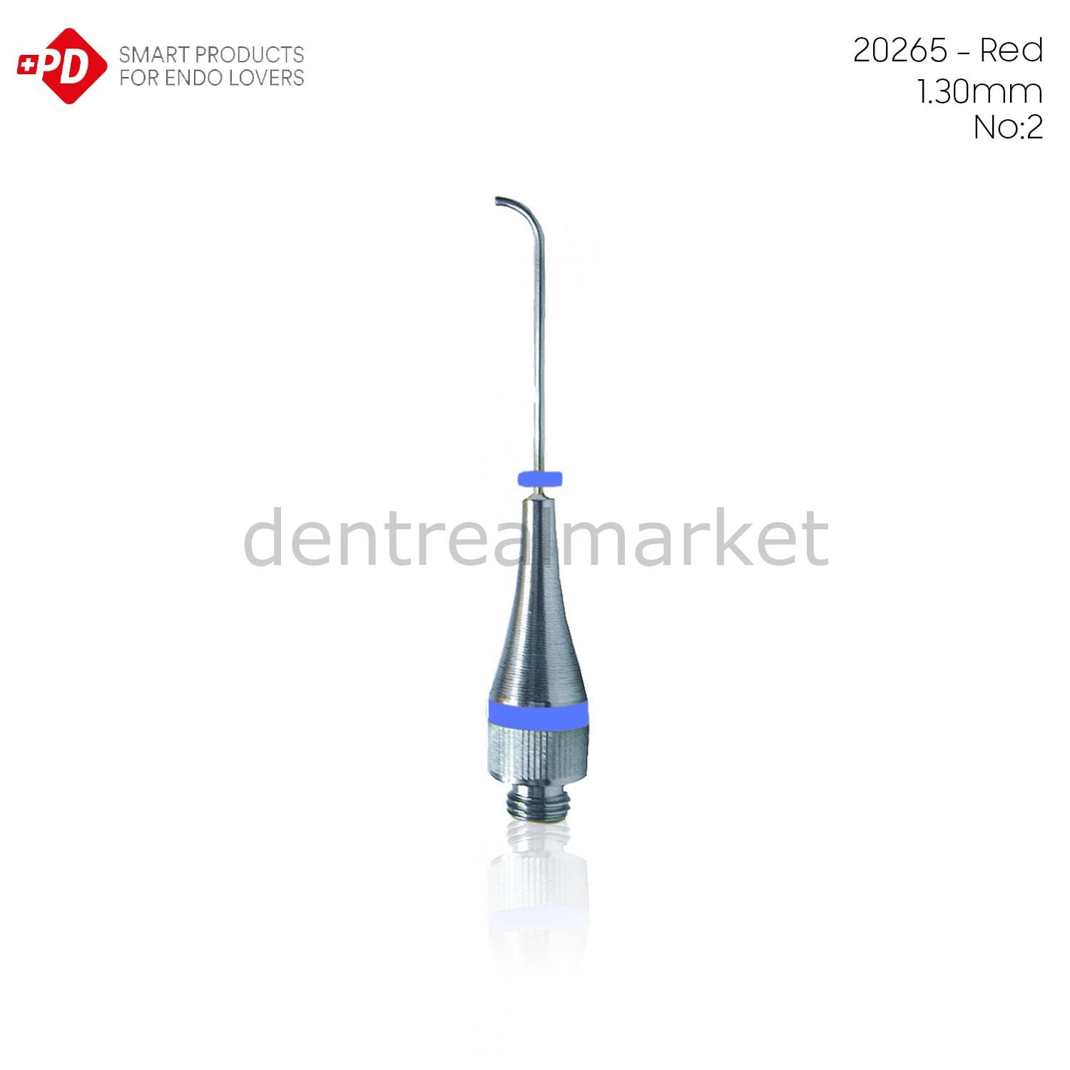+PD Map System Hooked Needle Blue No.2