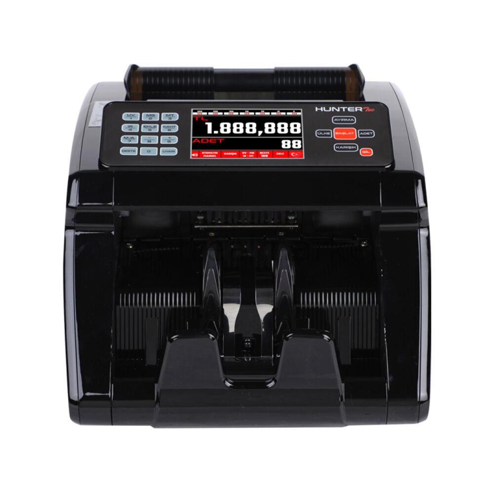 HunterTEC SAMUTO Model-2400 Mixed Currency Counter with Counterfeit Detection