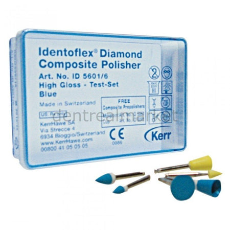Kerr Identoflex Diamond Composite Polishing Rubber Assortment