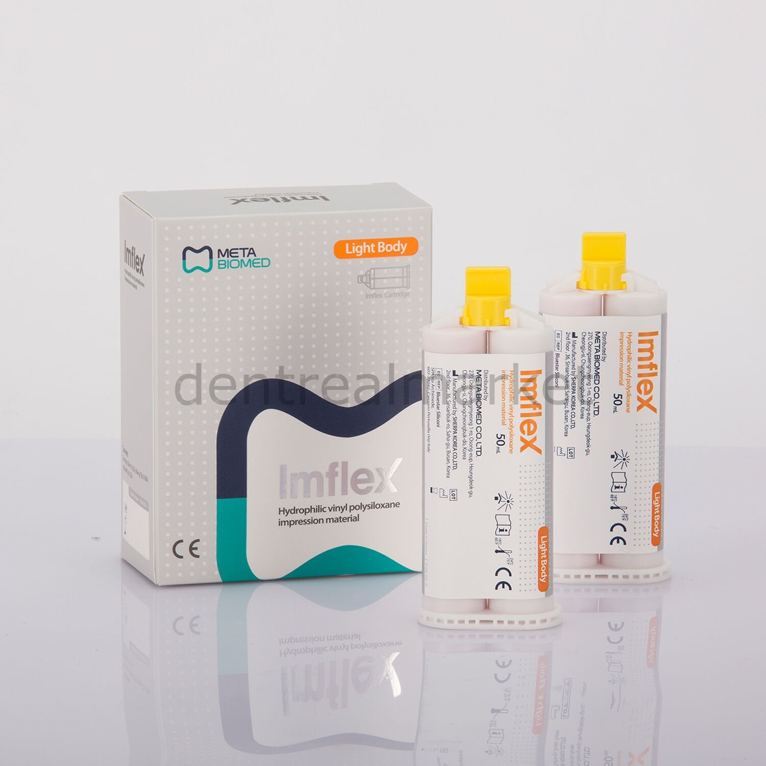 Meta Biomed Imflex Light Body 2 x 50 ml Wash Impression