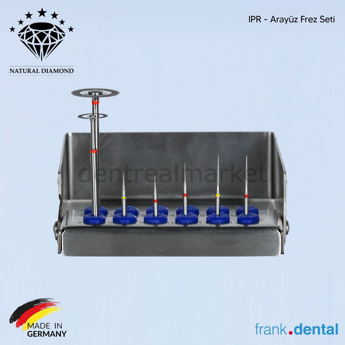 Frank Dental Orthodontic IPR - Interproximal Stripping Bur Set