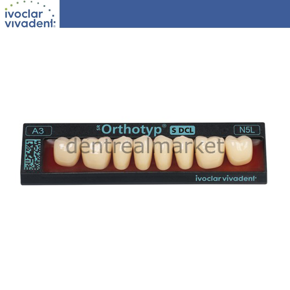 Ivoclar Vivadent SR Orthotyp S DCL Upper Posterior Teeth 8-pack