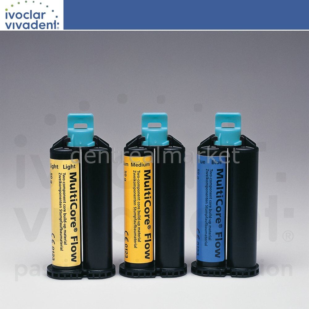Ivoclar Vivadent MultiCore Flow Core Build-Up Material Gun 50 g Medium