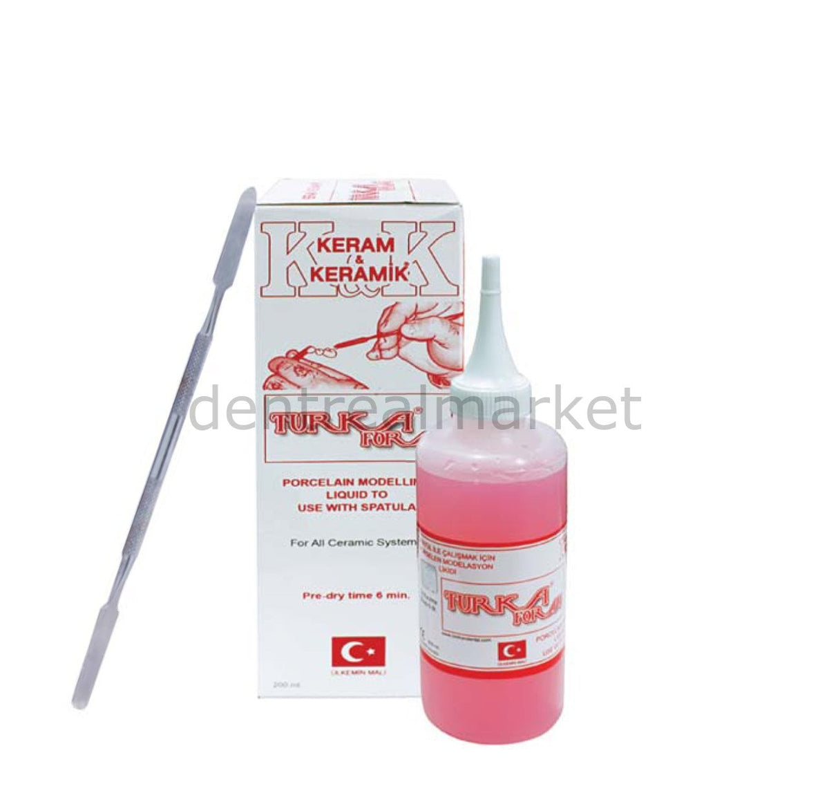 Keram&Keramik Turkoform Spatula Modeling Liquid 200 ml