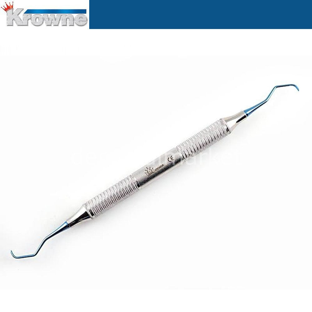 Krowne Titanium Implant Cleaning Gracey Curette 7-8