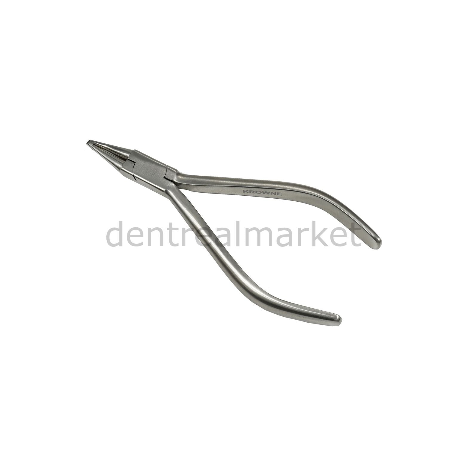 Krowne How Plier (TC) - Offset Tip Orthodontic Holding Plier