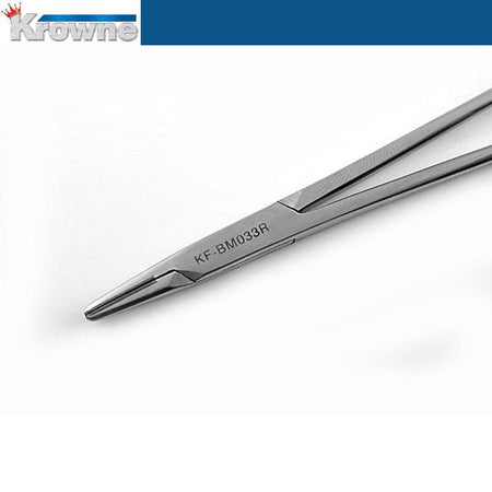 Krowne De Bakey Hemostatic Needle Holder 16.5 cm TC