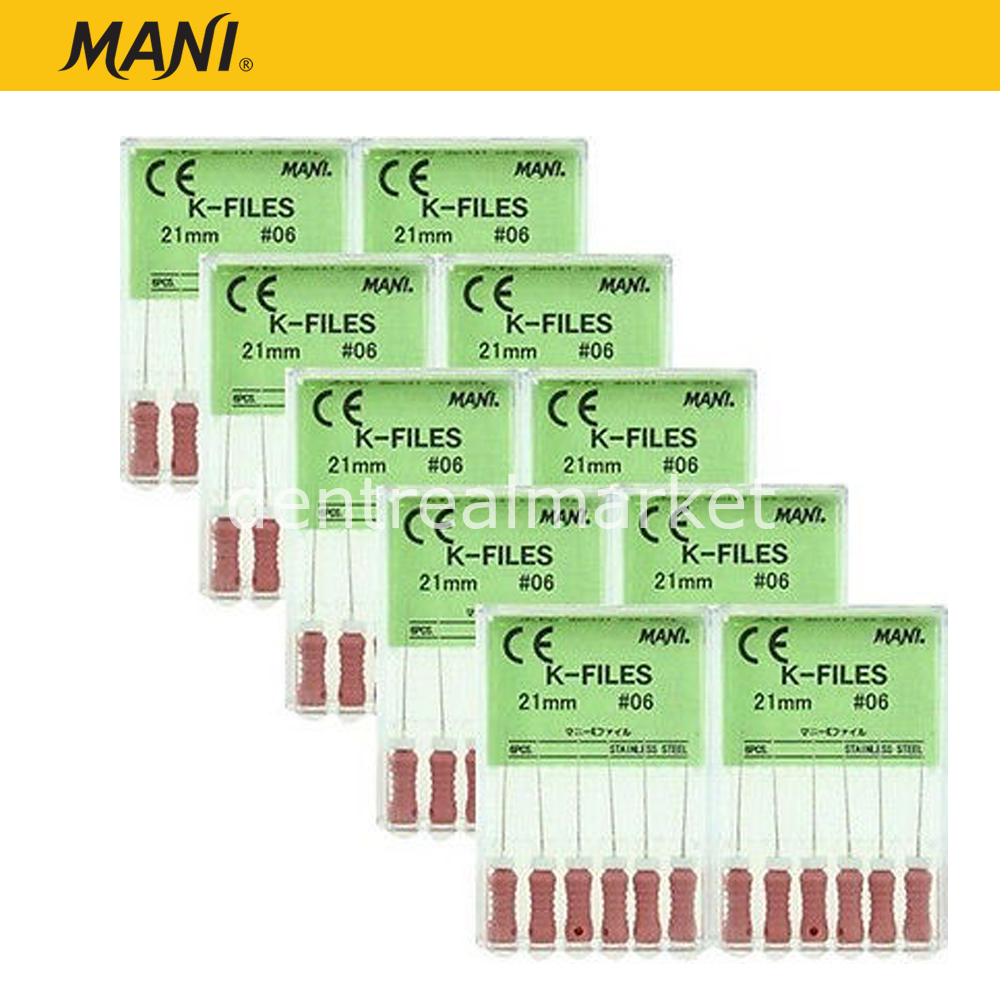 Schütz Dental Mani Steel Hand Canal Files