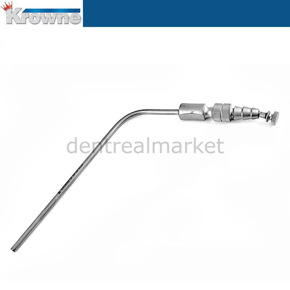 Krowne Surgical Aspirator Tip Metal 4 mm