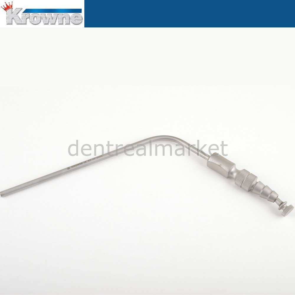 Krowne Surgical Aspirator Tip Metal 4 mm