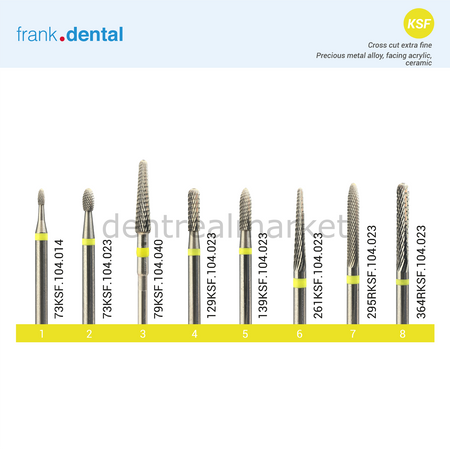 Frank Dental Carbide Monster Tip Hard Bur 364KSF