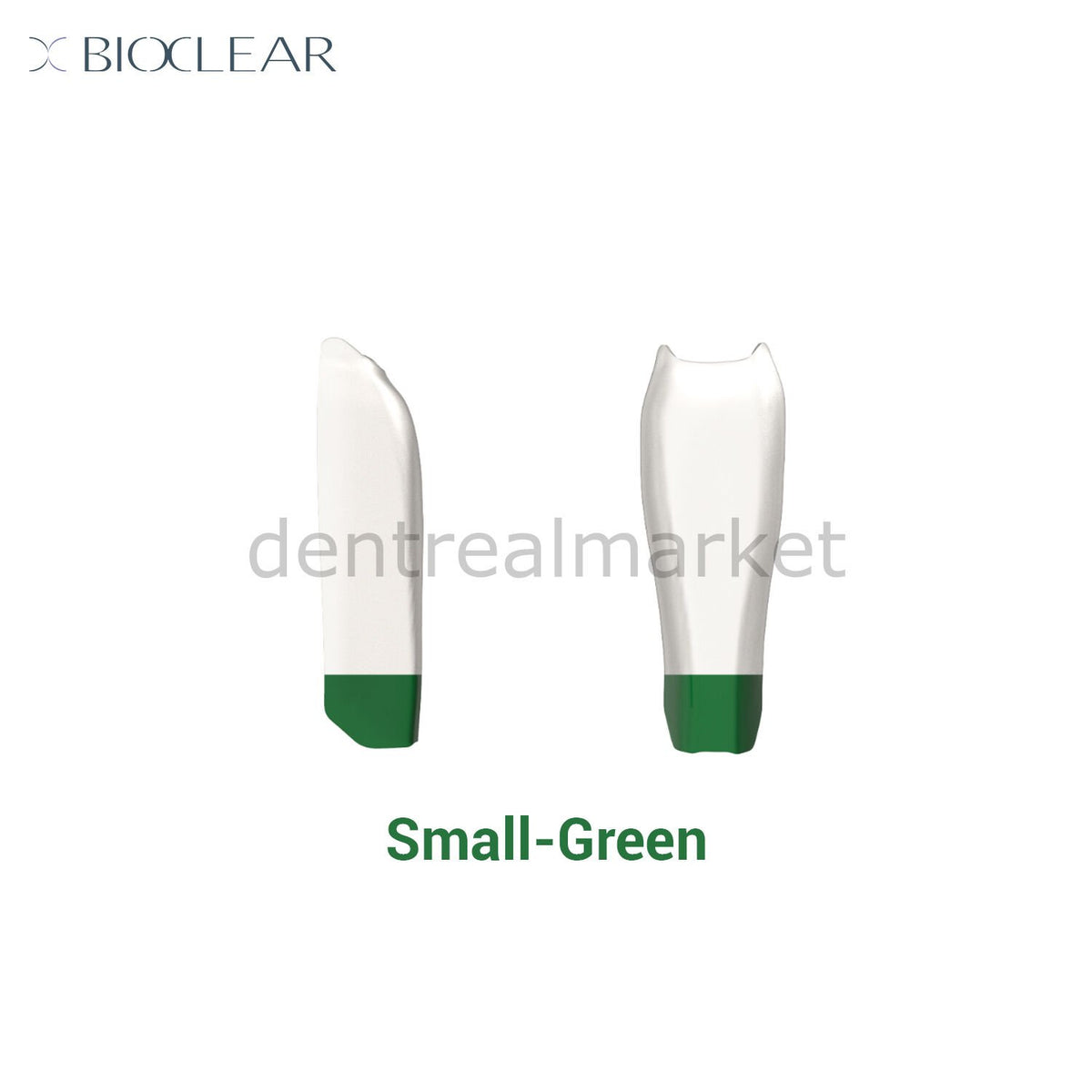 Bioclear Black Triangle Individual Matrix - Small/Green - Pack of 10