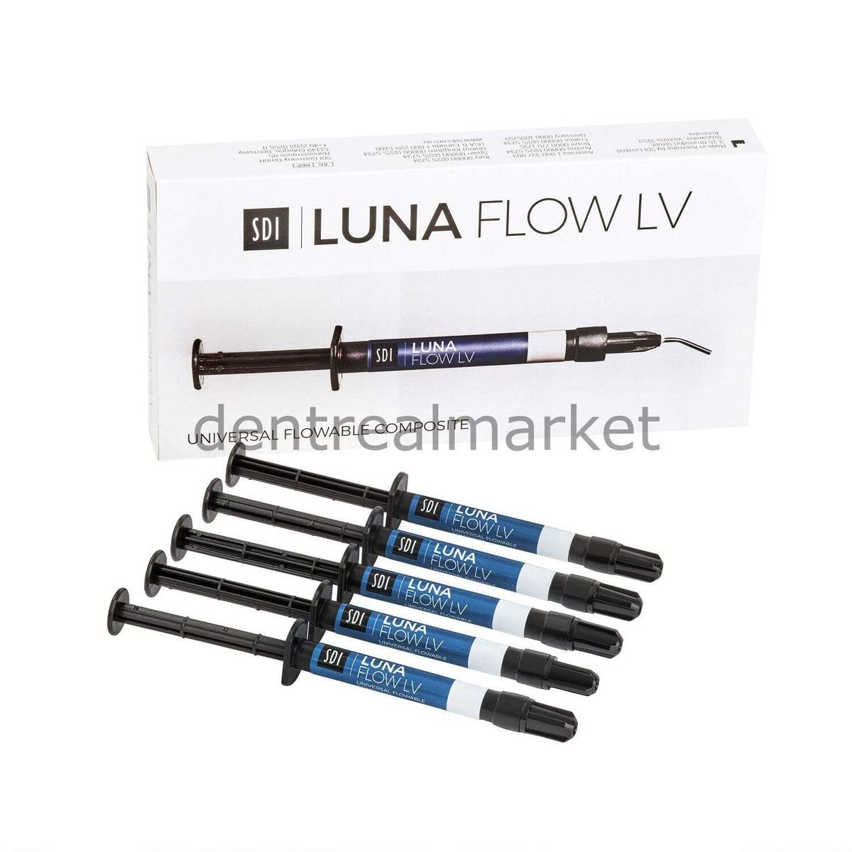 Sdi Dental Luna Flow Flowable Composite Filling 5x2g A2