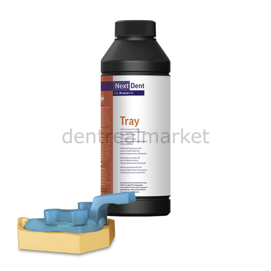 NextDent Tray Blue 3D Printer Resin — Impression Tray