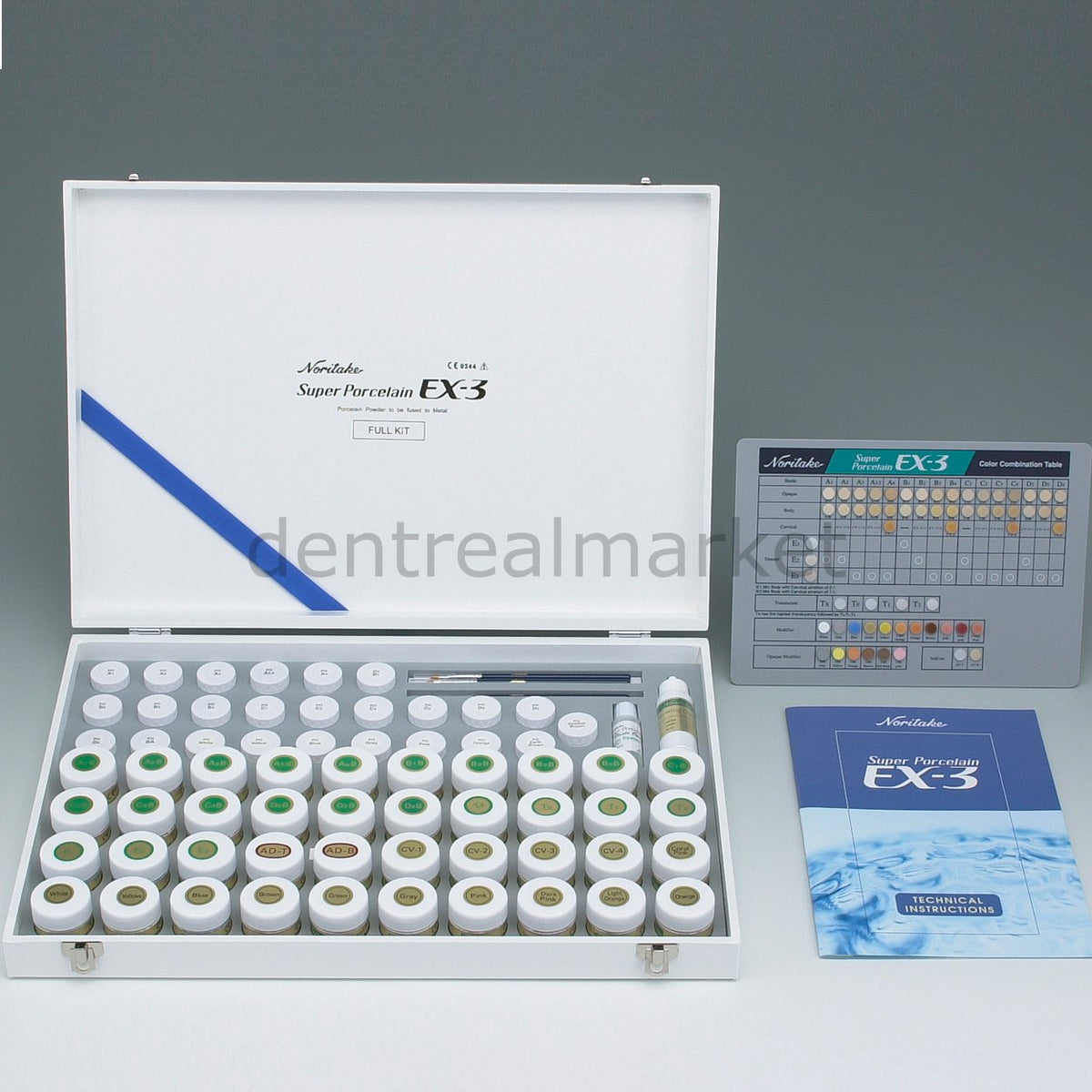 Kuraray-Noritake EX-3 Full Kit PTS Metal Framework Porcelain Powder