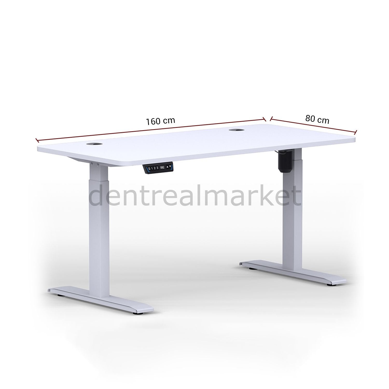 Drm Dental O-Flex Electric Height-Adjustable Ergonomic Desk 160 × 80 cm