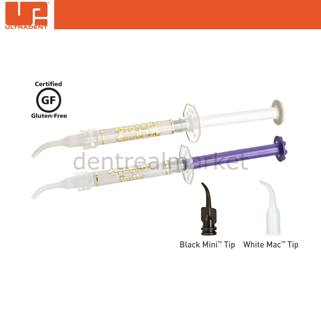 Ultradent OraSeal Caulking and Putty Kit