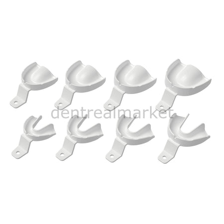 Asa Dental Plastic Impression Tray Set Orthodontic Pedodontic 8-Piece