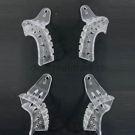 Bms Dental Autoclavable Plastic Half Impression Tray Set of 4