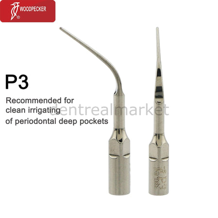 Woodpecker P3 Periodontic Scaler Tip - EMS, Mectron, Woodpecker, W&H Compatible