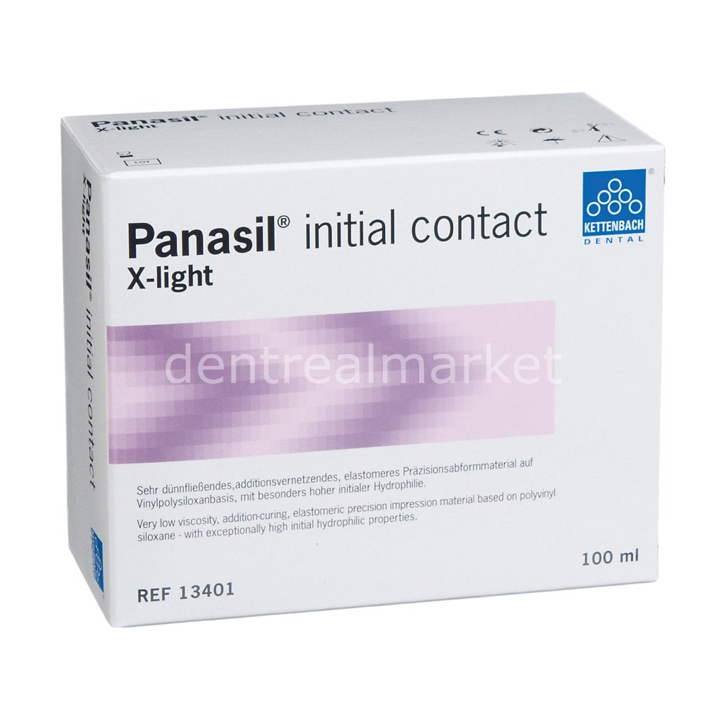 Kettenbach Panasil Initial Contact 2x50 ml A-Silicone Wash Impression