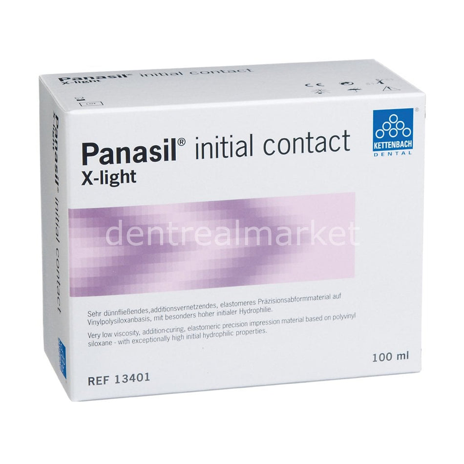 Kettenbach Panasil Initial Contact 2x50 ml A-Silicone Wash Impression