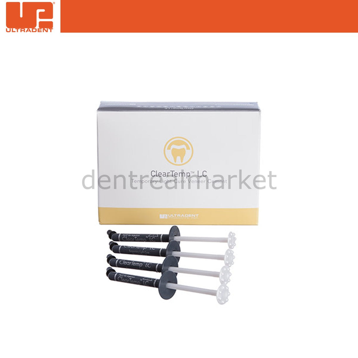 Ultradent ClearTemp LC Temporary Veneer Cement Kit