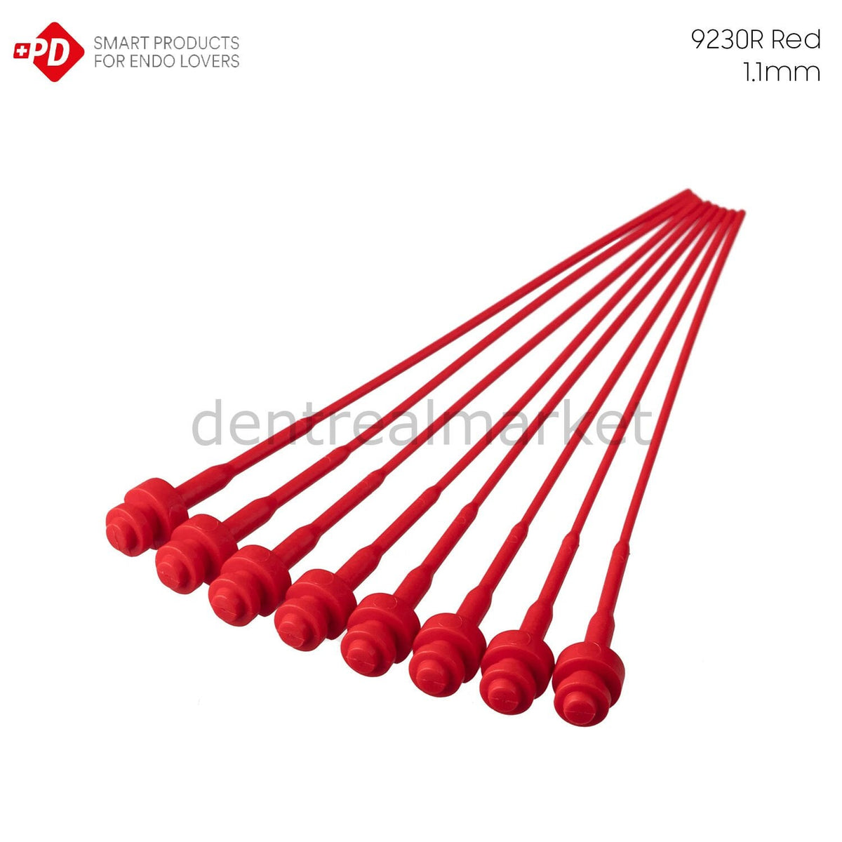 +PD Map System Plastic Plunger Red No.1