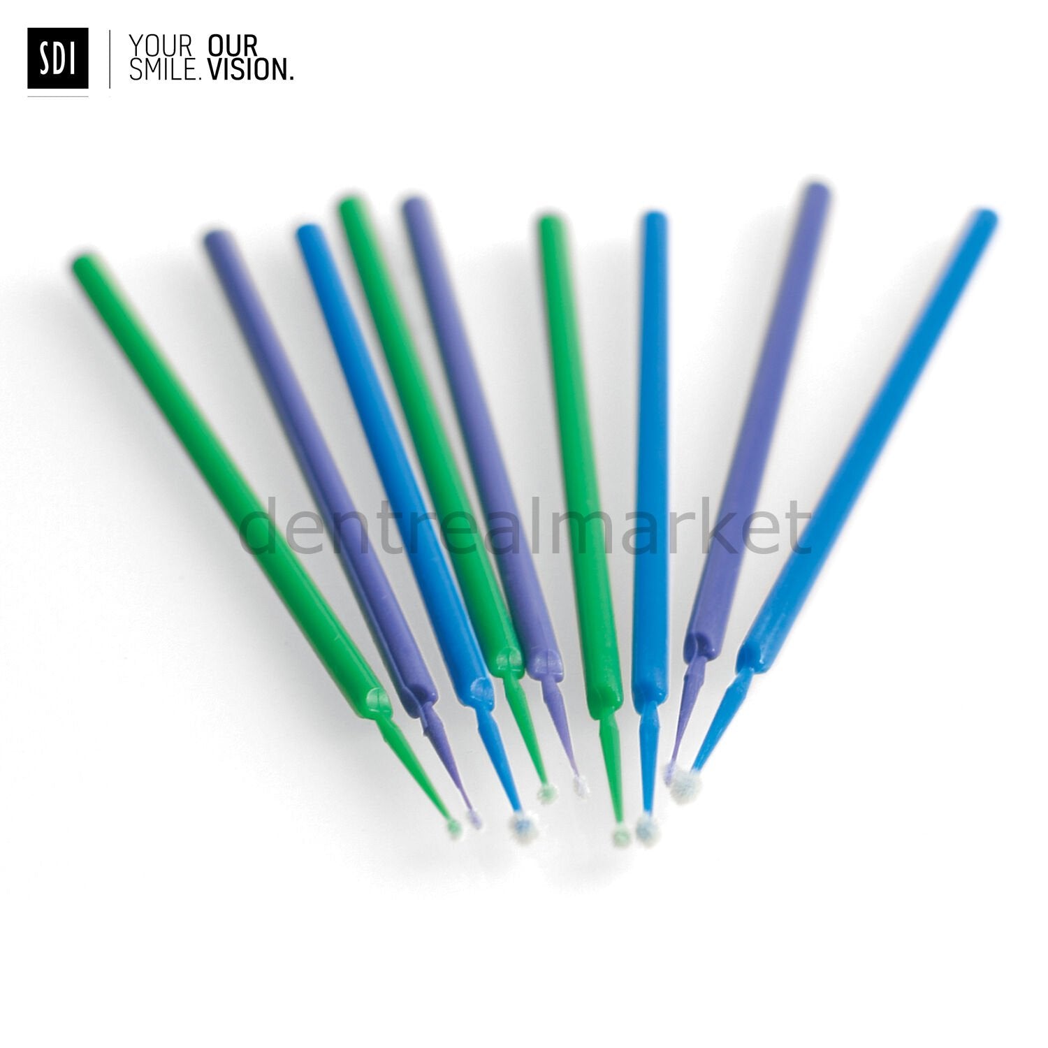 Sdi Dental Points Bonding Brush Tips Pack of 100
