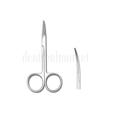 Jensen Curved Surgical Scissors — 120 mm — JBC 111