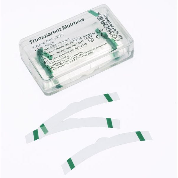 Polydentia Transparent Anterior Composite Matrix Strip