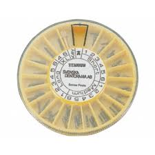 Svenska Titanium Screw Post — Pivot Screw — 120 pcs