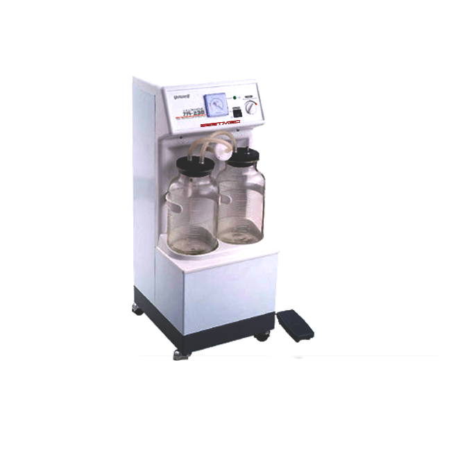 New Dent Mobile Surgical Aspirator - Dual Chamber
