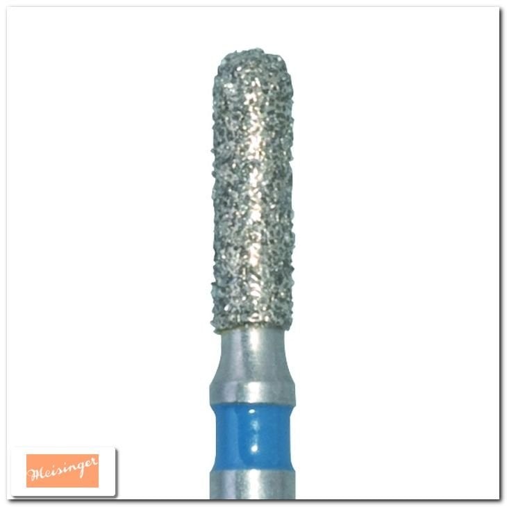 Meisinger 880 Synthetic Diamond Cylinder Bur — Pack of 5