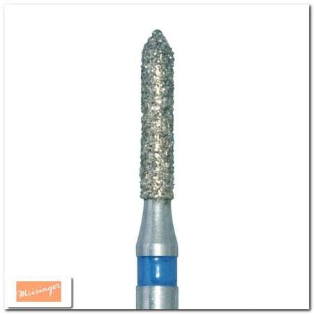 Meisinger 884 Synthetic Diamond Cylinder Bur — Pack of 5